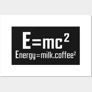 E=mc2 - Funny Physics Joke Posters and Art